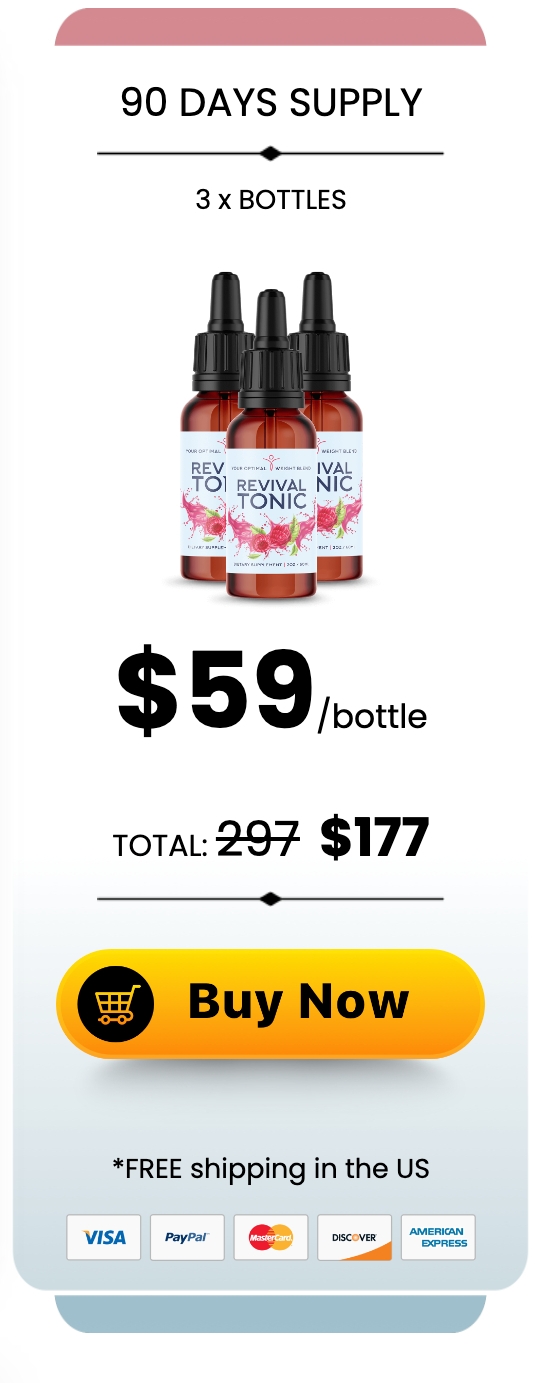 Revival Tonic - 3 Bottles